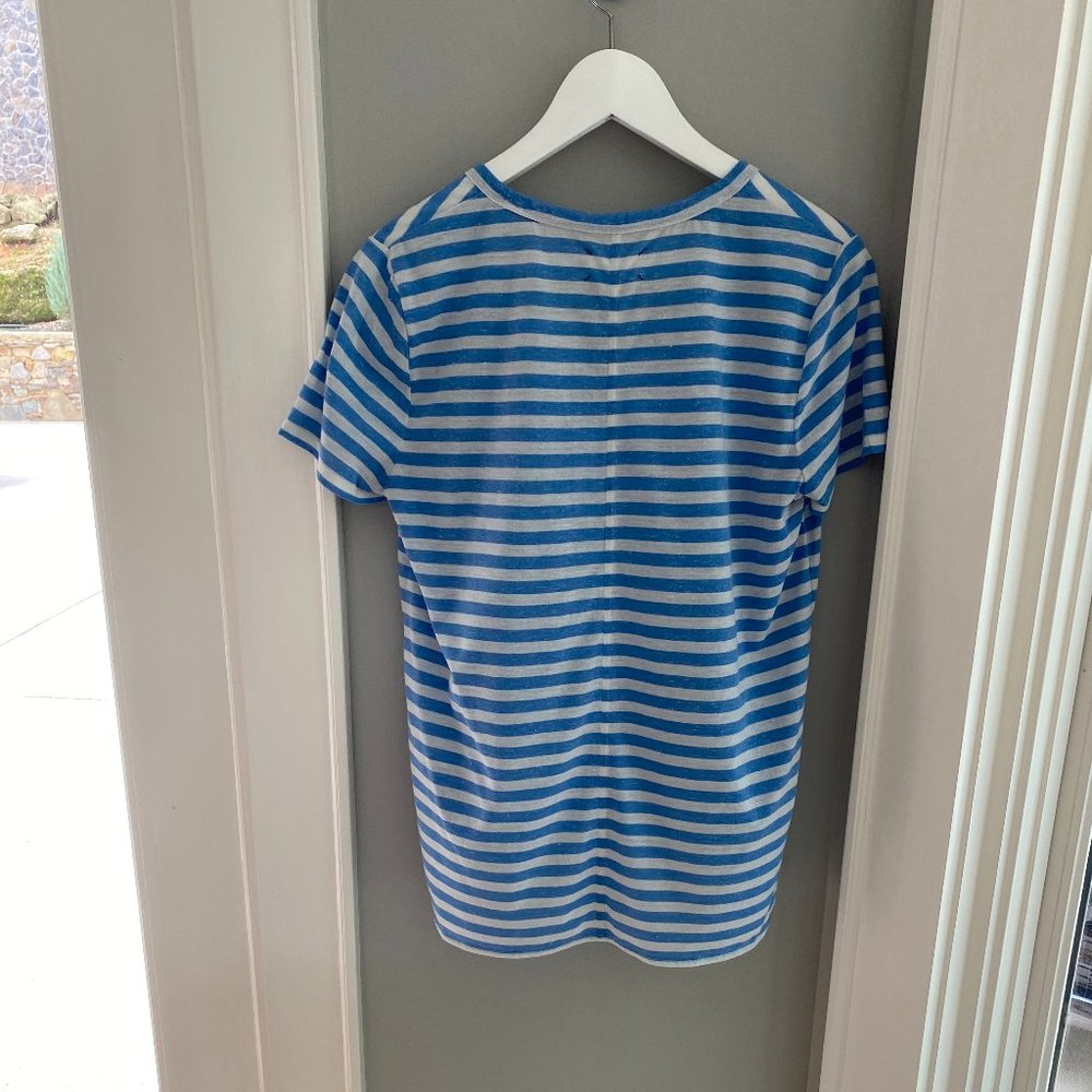 Lou & Grey Striped V-Neck Tee - Picture 3 of 3